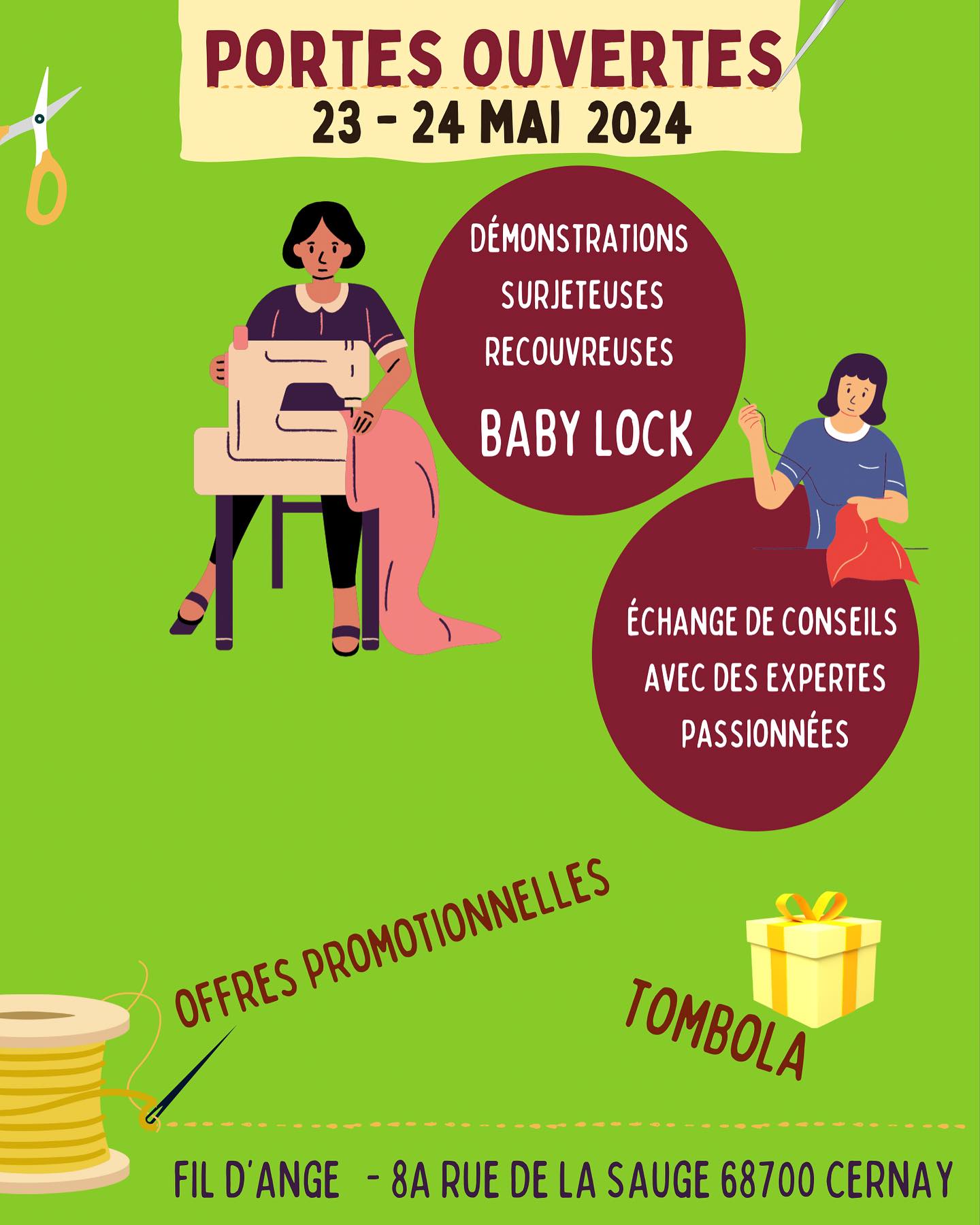 Fil d’Ange Ouvre ses Portes les 23 et 24 Mai : Ne Manquez Pas Cet Événement Spécial !